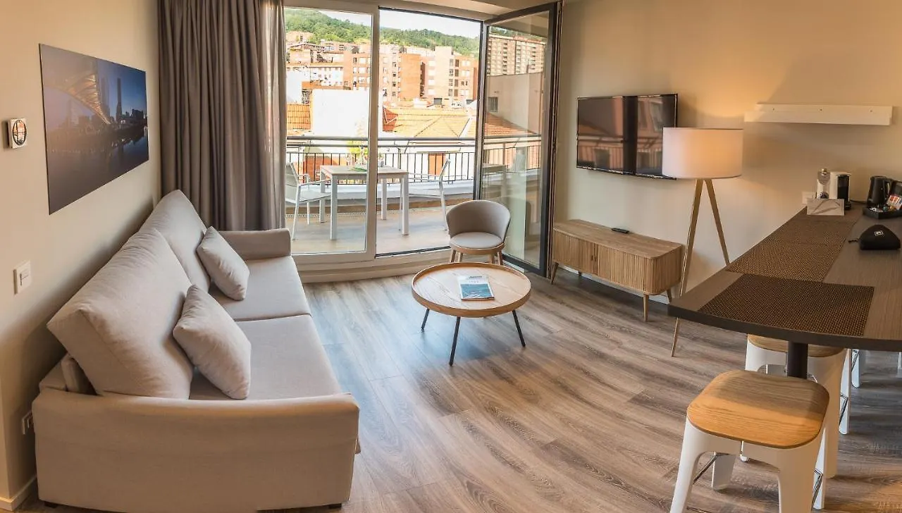 Hotel apartamentowy Bilbao City Center By Abba Suites